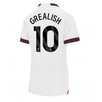 Manchester City Jack Grealish #10 Replica Away Shirt Ladies 2023-24 Short Sleeve